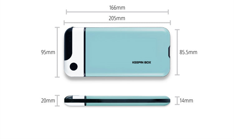 Keepin Box: Portable Phone Lock Box with Timer for Enhanced Focus
