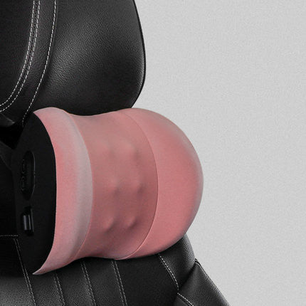 Electric Memory Foam Lumbar Support & Headrest Set