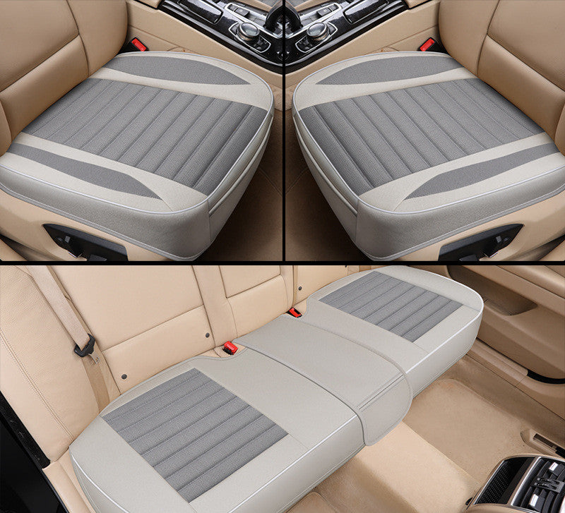 Premium Flax Car Seat Cushion – Universal Fit