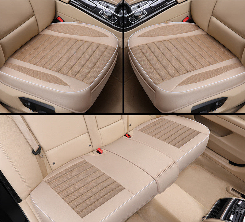 Premium Flax Car Seat Cushion – Universal Fit
