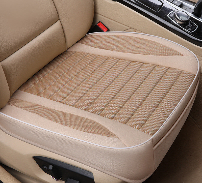 Premium Flax Car Seat Cushion – Universal Fit