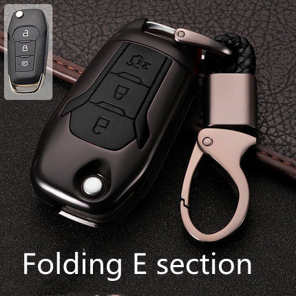 Premium Silicone & Carbon Fiber Key Cover for Ford Maverick