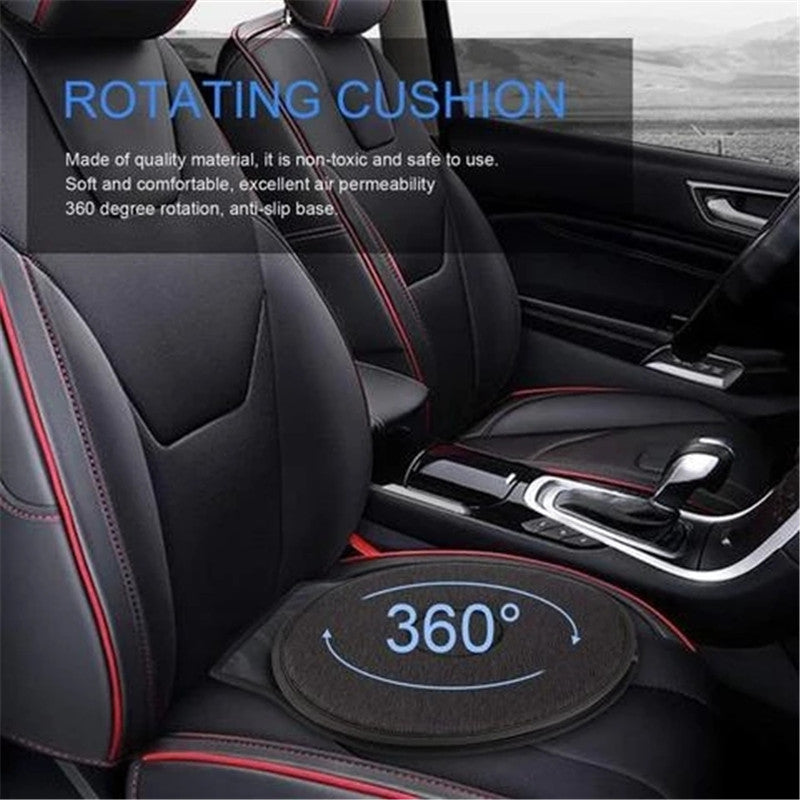 Premium 360° Swivel Seat Cushion for Effortless Mobility