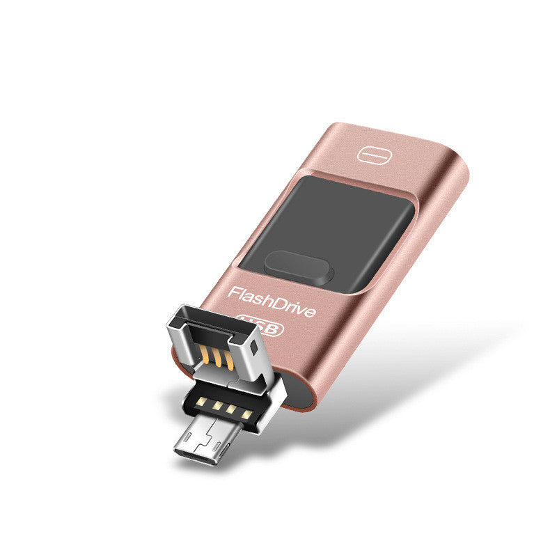Android Mobile Phone U Disk - 3-in-1 OTG USB 3.0 Flash Drive (Up to 64GB)
