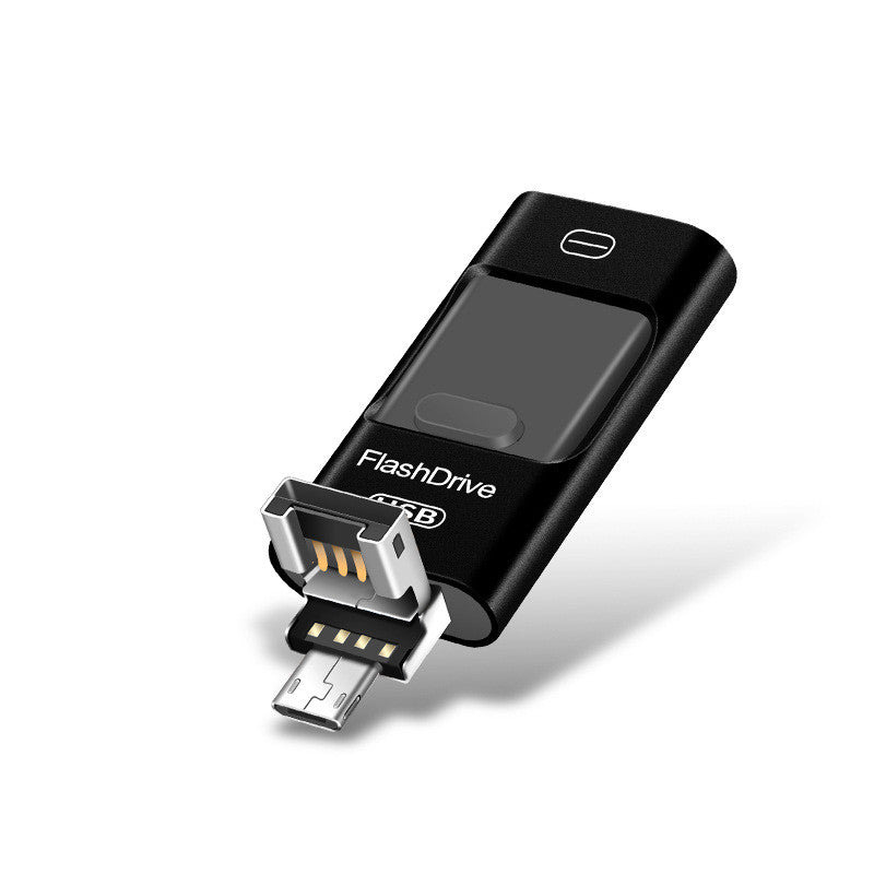 Android Mobile Phone U Disk - 3-in-1 OTG USB 3.0 Flash Drive (Up to 64GB)