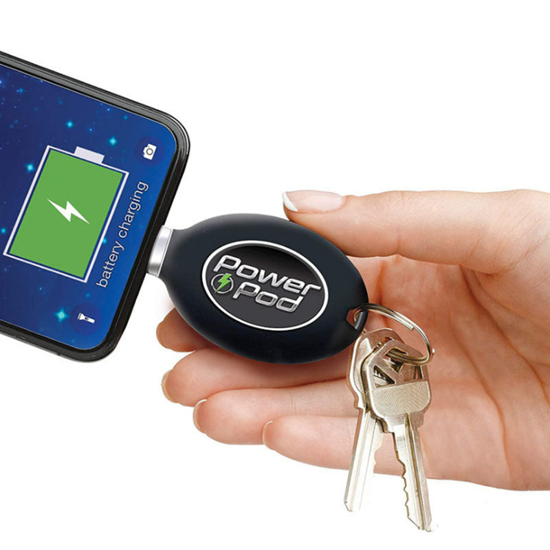 Mobile Phone Emergency Charging Treasure Keychain