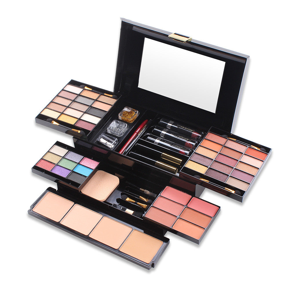 Miss Rose Deluxe Makeup Artist Cosmetic Kit - Eyeshadow Palette Set