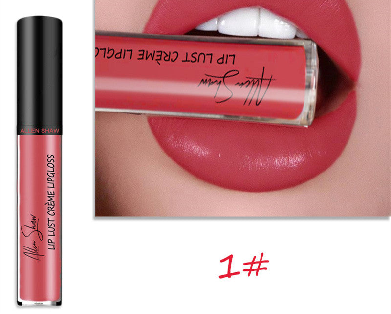 Silky Cream Lip Glaze: Luxurious Gloss & Lipstick