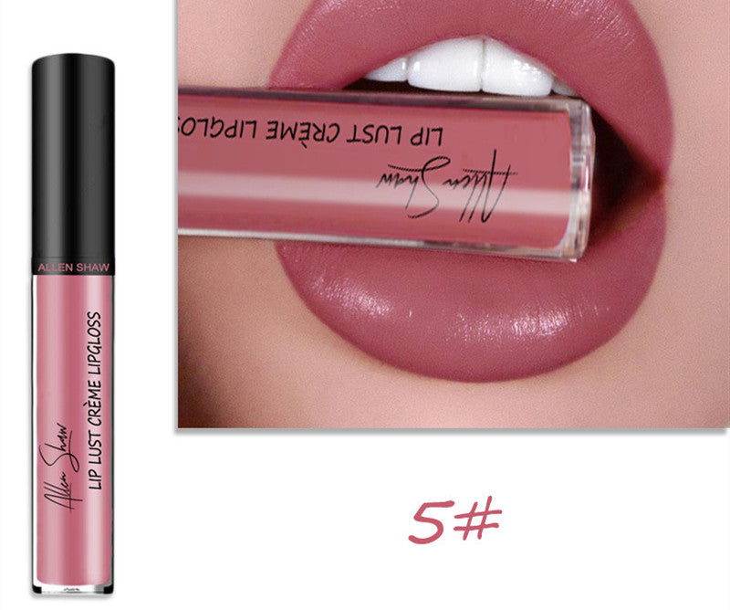 Silky Cream Lip Glaze: Luxurious Gloss & Lipstick