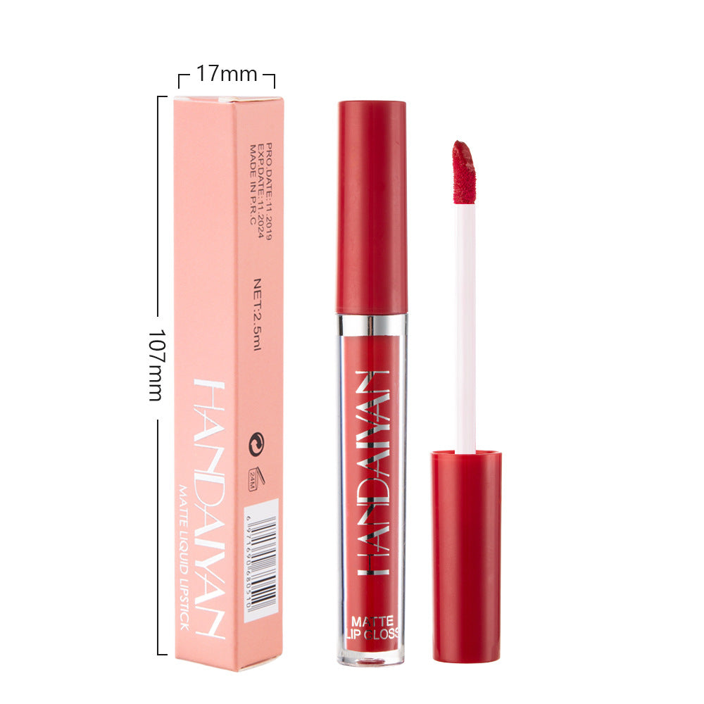 Premium Matte Liquid Lipstick - Non-Fading & Transfer-Resistant