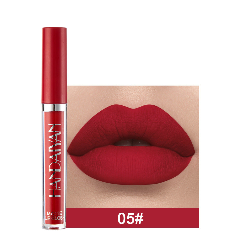 Premium Matte Liquid Lipstick - Non-Fading & Transfer-Resistant