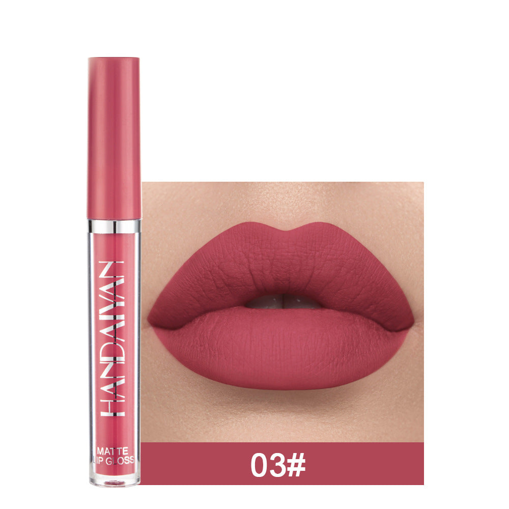 Premium Matte Liquid Lipstick - Non-Fading & Transfer-Resistant