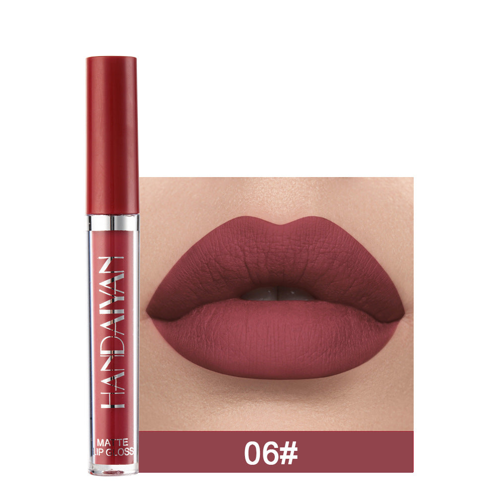 Premium Matte Liquid Lipstick - Non-Fading & Transfer-Resistant