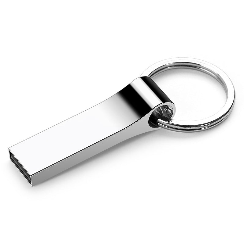 Personalized 32GB Metal USB 2.0 Flash Drive - Waterproof & Shockproof