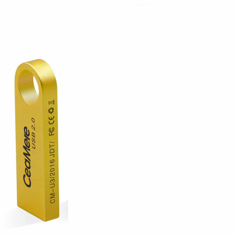 CeaMere Metal USB 2.0 Flash Drive - 8GB, 16GB, 32GB, 64GB