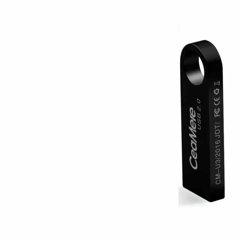 CeaMere Metal USB 2.0 Flash Drive - 8GB, 16GB, 32GB, 64GB
