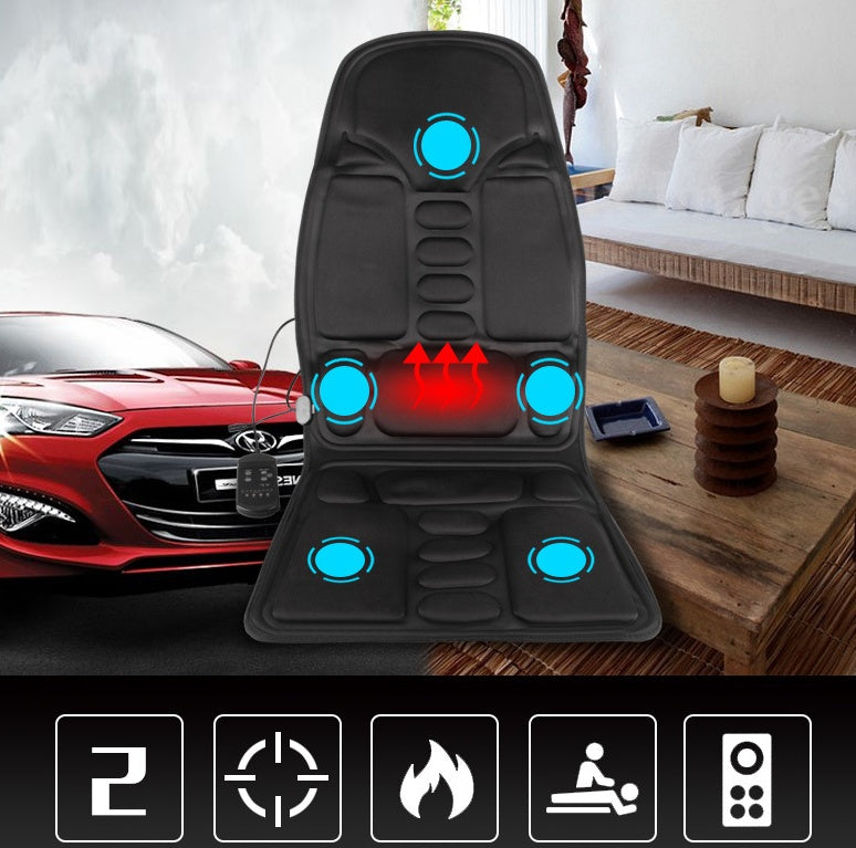 Premium Vibrating Massage Cushion for Car & Home