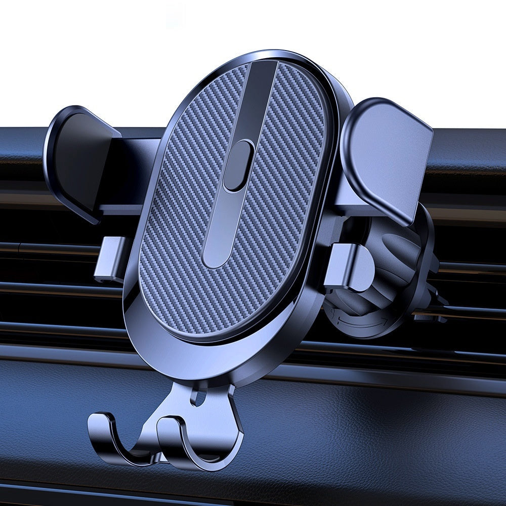 Car-mounted Mobile Phone Bracket With Hook Rotating Air Outlet