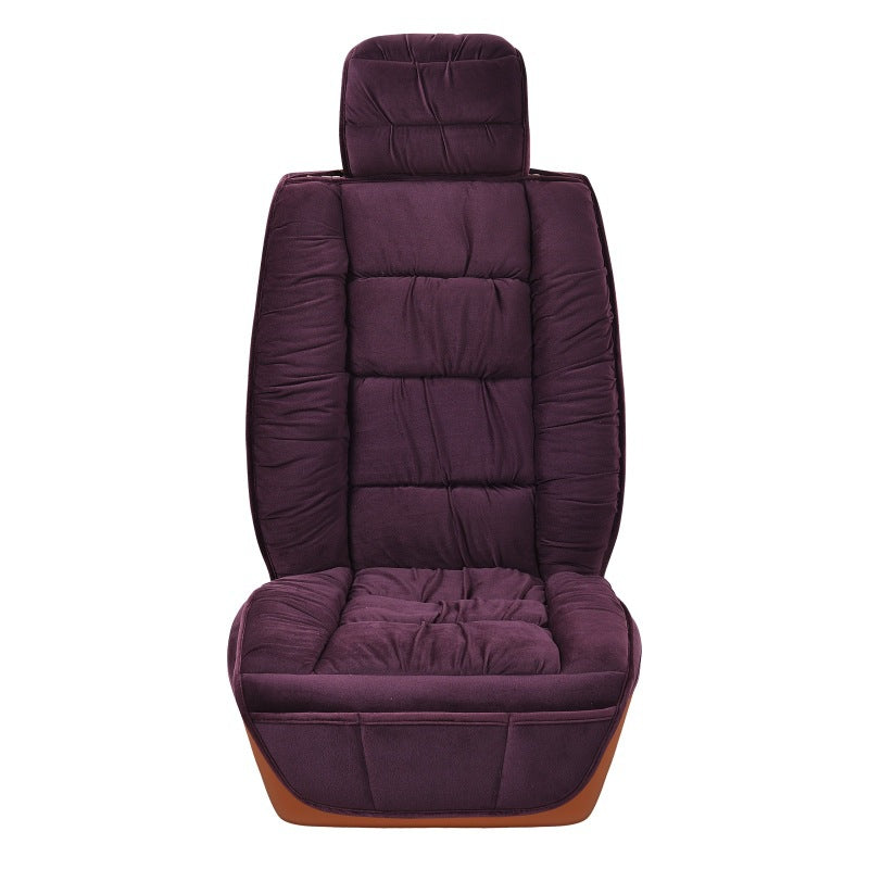 Plush Winter Car Seat Cover