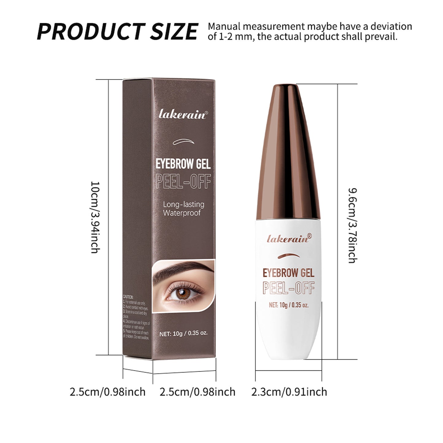 Waterproof 3D Brow Sculpting Cream - Long-Lasting & Fade-Proof