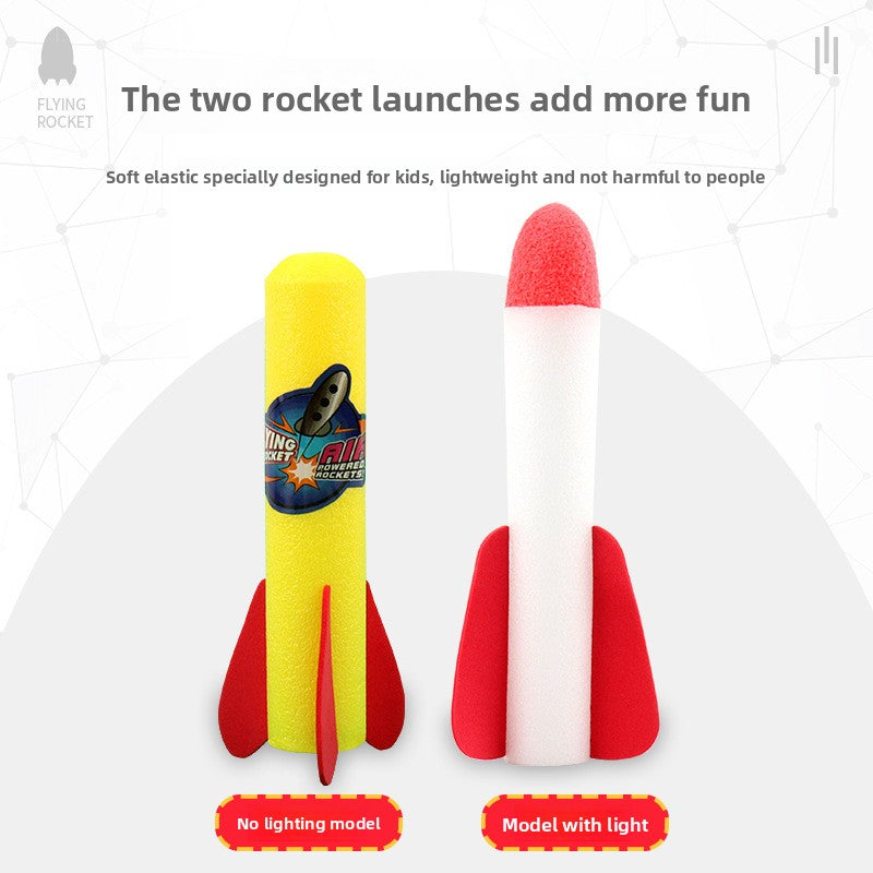 Children's Foot-Powered Luminous Rocket