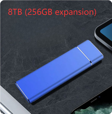 Ultra Slim Portable External Solid State Drive High Speed SSD for Mobile Phone and Computer