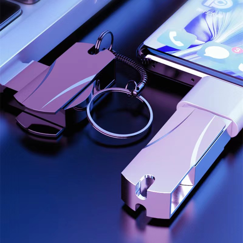 High-Capacity Metal USB Drive - 1TB to 16TB