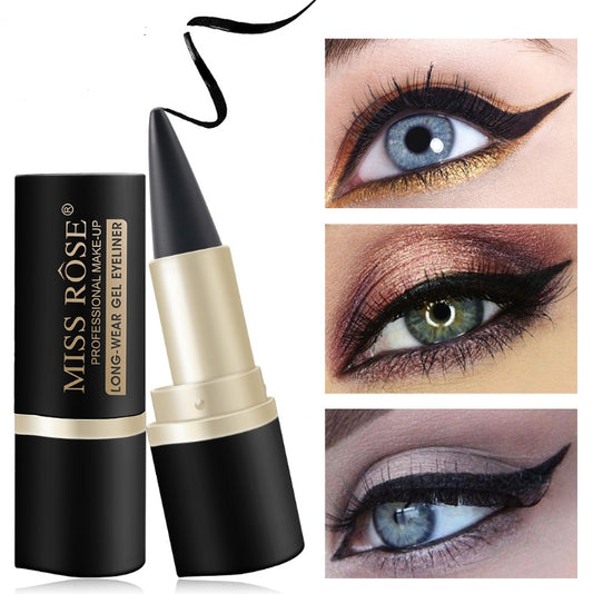 Precision Waterproof Black Liquid Eyeliner Pen