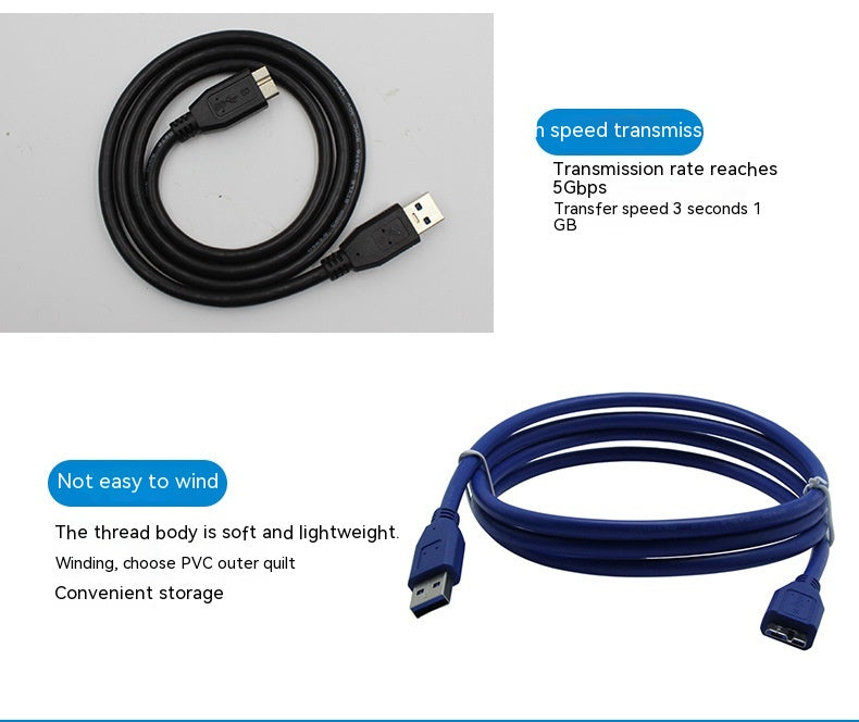 High-Speed USB 3.0 Data Transfer Cable