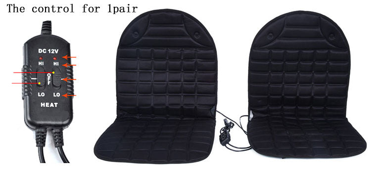 Premium 12V Heated Car Seat Cushion