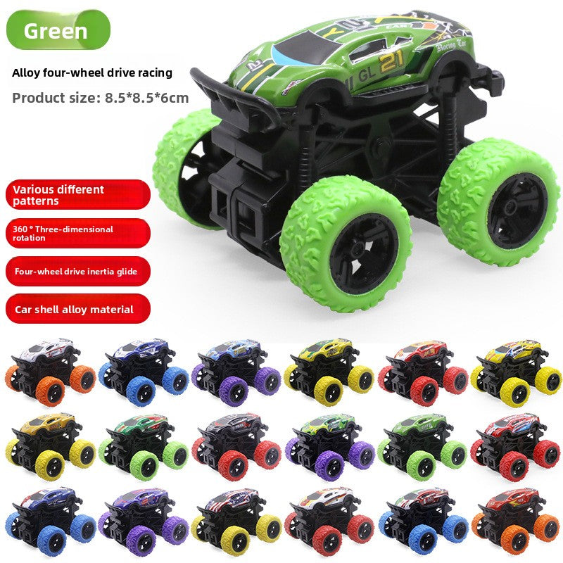 Toy car, excavator, inertial off-road vehicle
