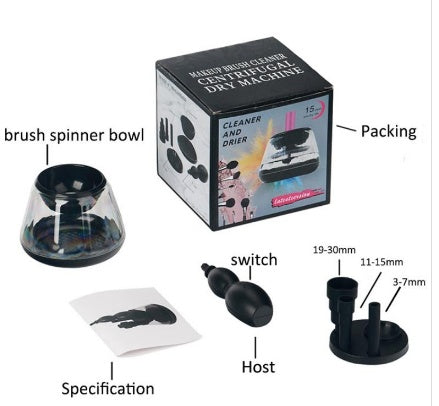 Effortless Electric Makeup Brush Cleaner
