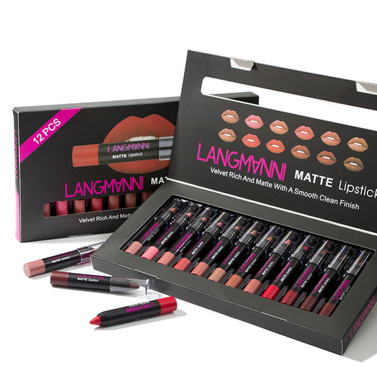 Luxurious Matte Lipstick & Hydrating Lip Gloss Set