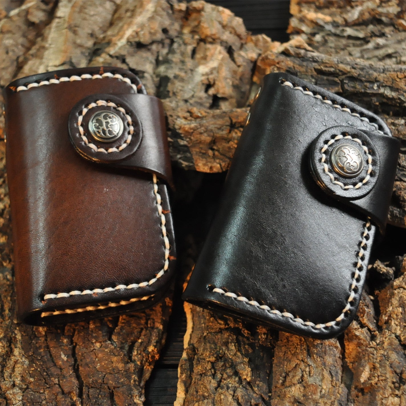 Handmade Cowhide Car Key Case