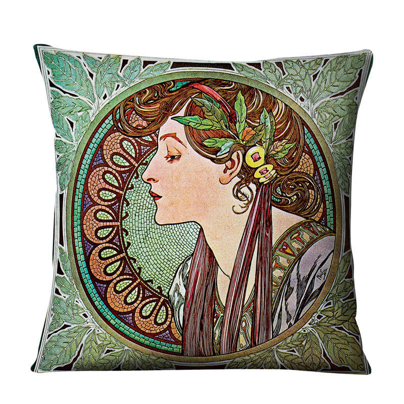 Linen pillow cushion cover
