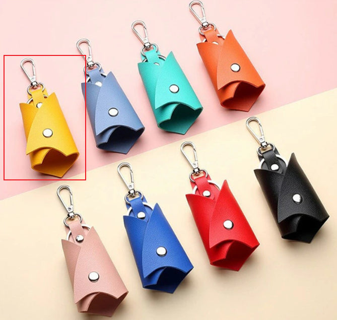 Bat Cute Styling Car Leather Key Case