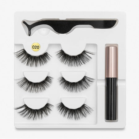 Luxurious Magnetic False Eyelashes - Effortless Beauty