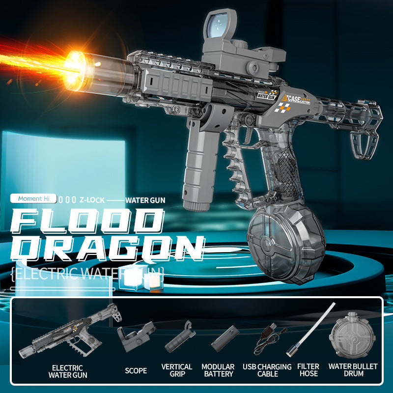Automatic Electric Water Gun with Lighting