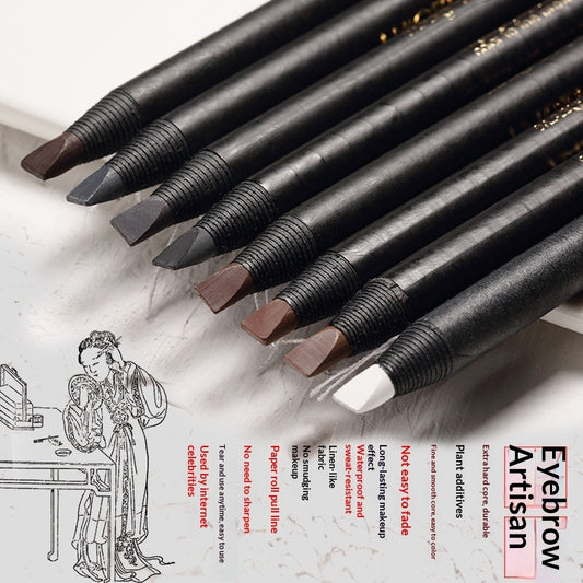 Good Makeup Carving Knife Hard-core Pull-thread Foggy Eyebrow Pencil
