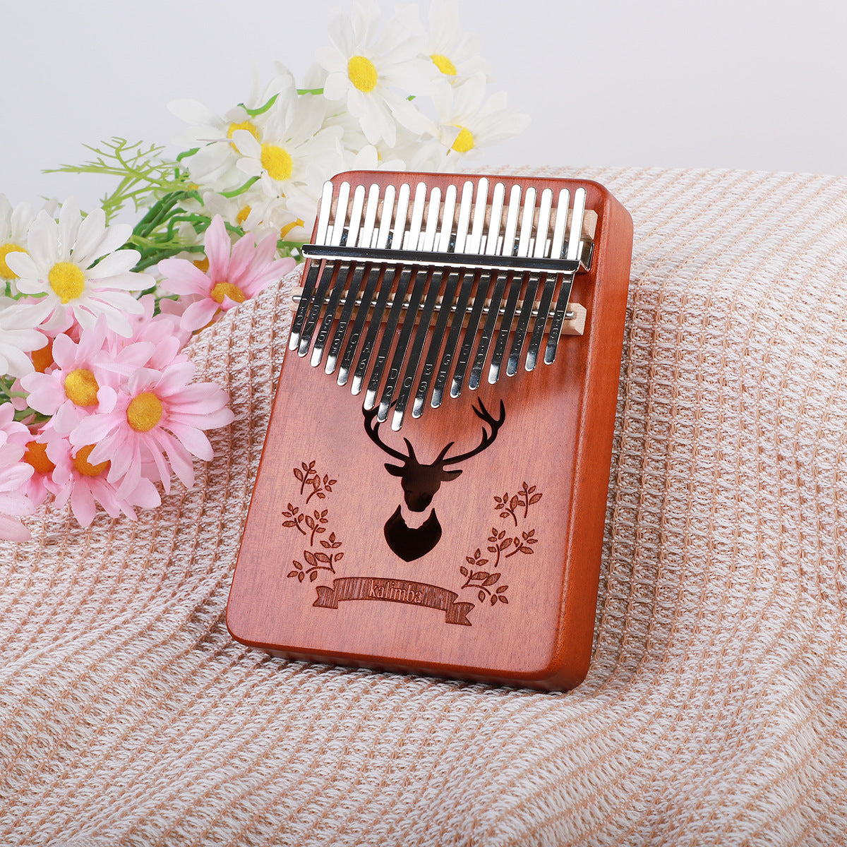 Kalimba Thumb Piano with 21/17 Notes