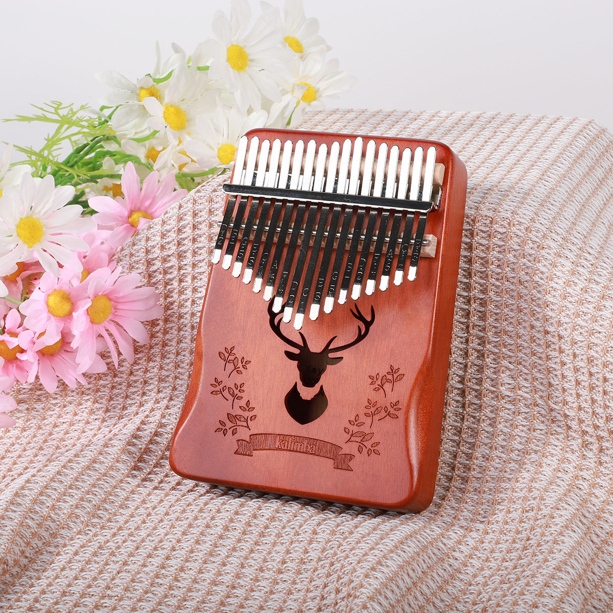Kalimba Thumb Piano with 21/17 Notes