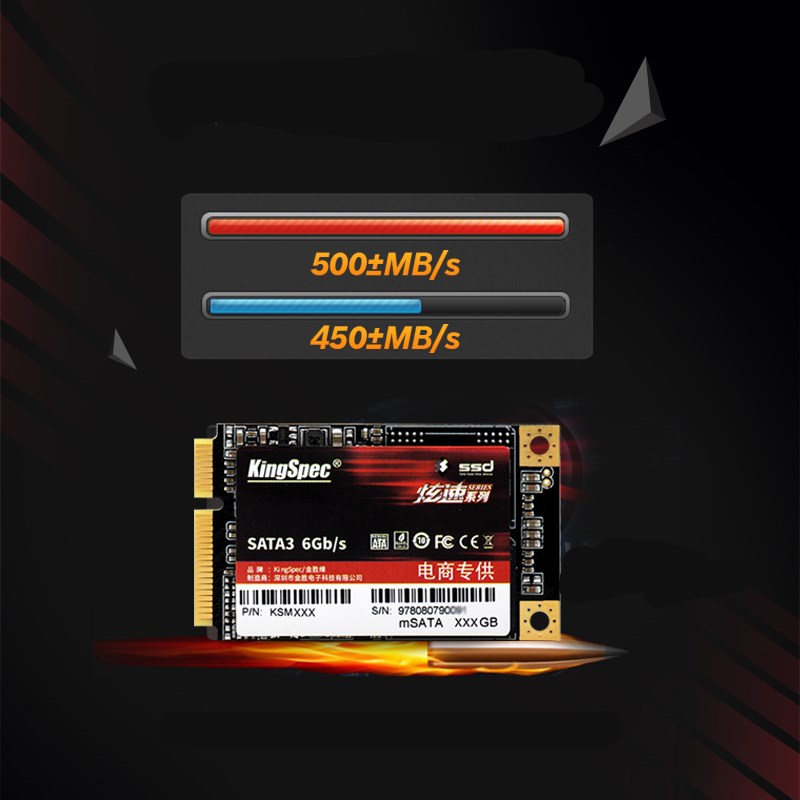 High-Speed mSATA SSD Storage