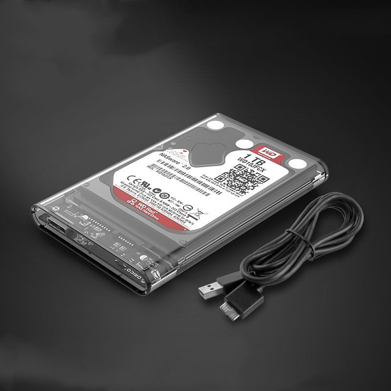 ORICO 2.5" Transparent USB 3.0 Hard Drive Enclosure
