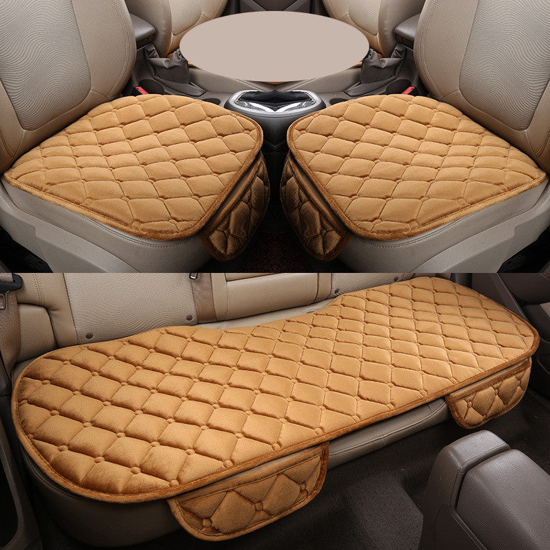 Premium Plush Velvet Car Seat Cushion