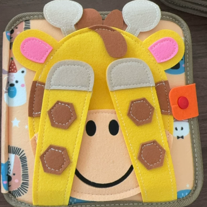 Interactive Felt Educational Cloth Book for Children