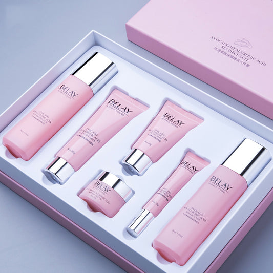 Premium 6-Piece Skincare Set with Hyaluronic Acid