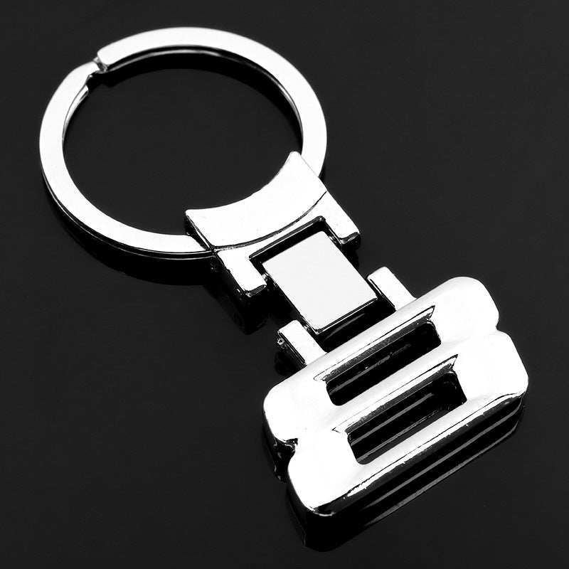 Premium Zinc Alloy Headphone Keychain