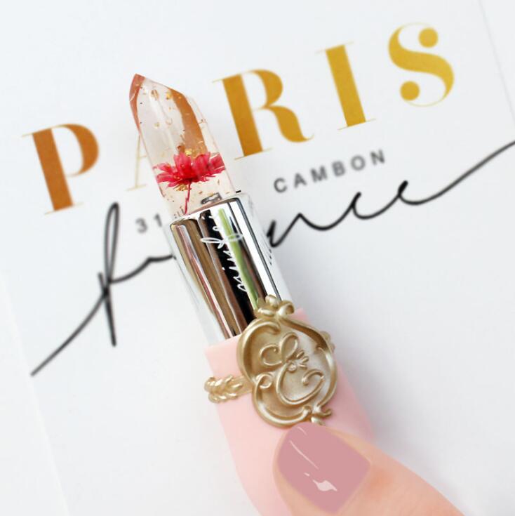 Flower Crystal Jelly Lip Gloss Collection
