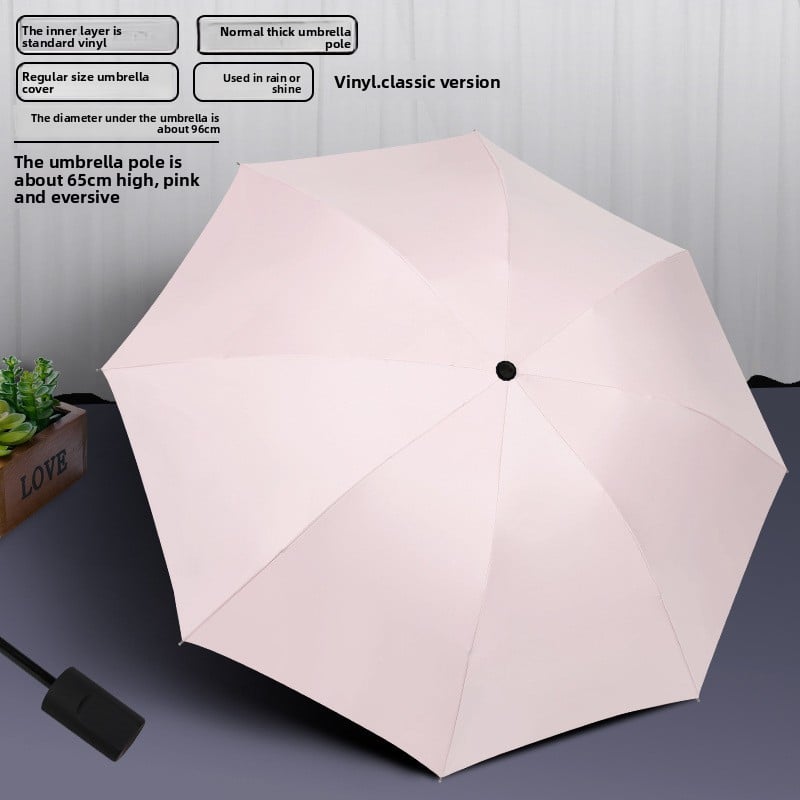 The fully automatic umbrella is suitable for both sunny and rainy days