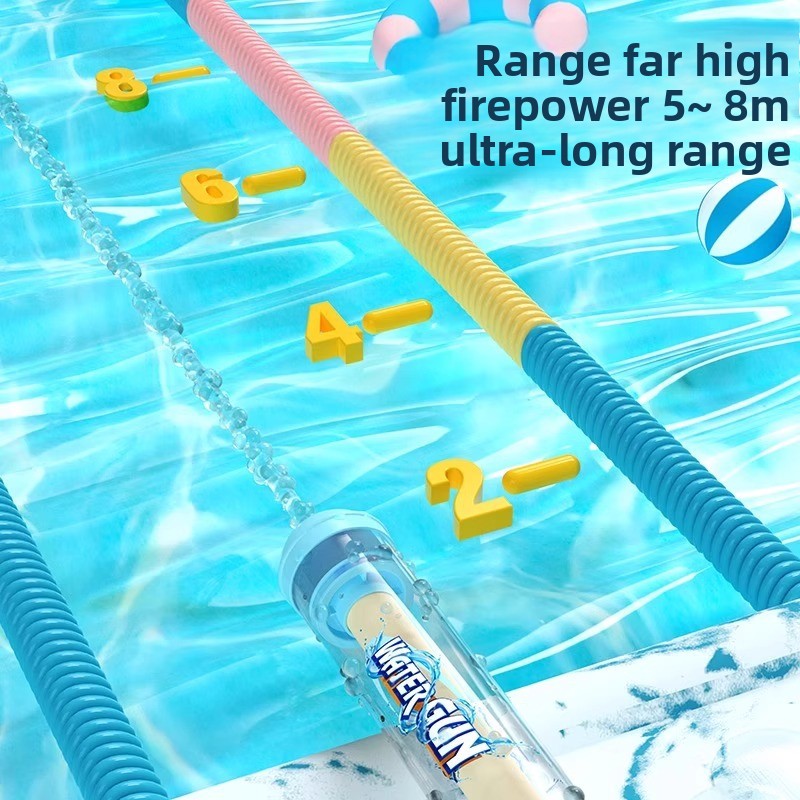 Kids Pull-Out Water Gun Toy for Outdoor Fun